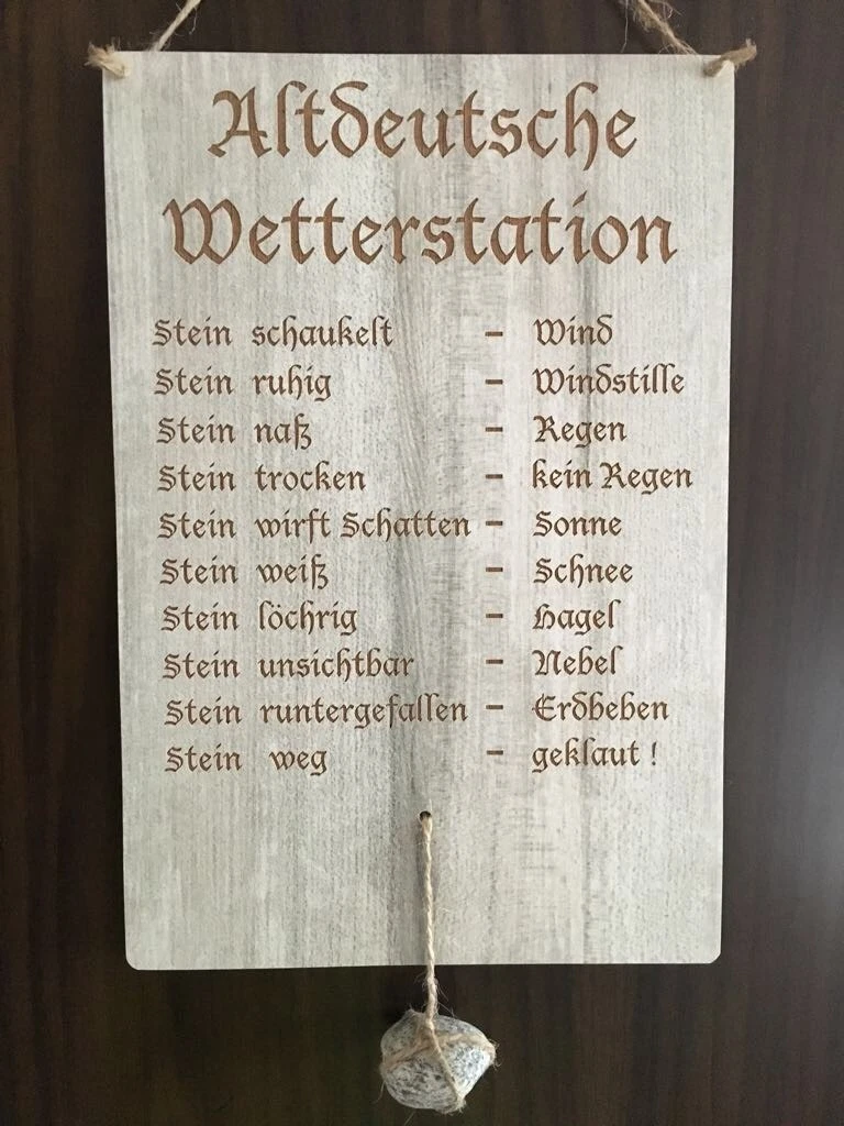 Altdeutsche Wetter Station