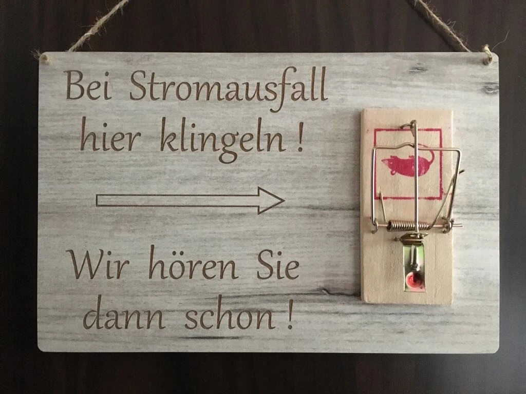 lustige Klingel Mausefalle