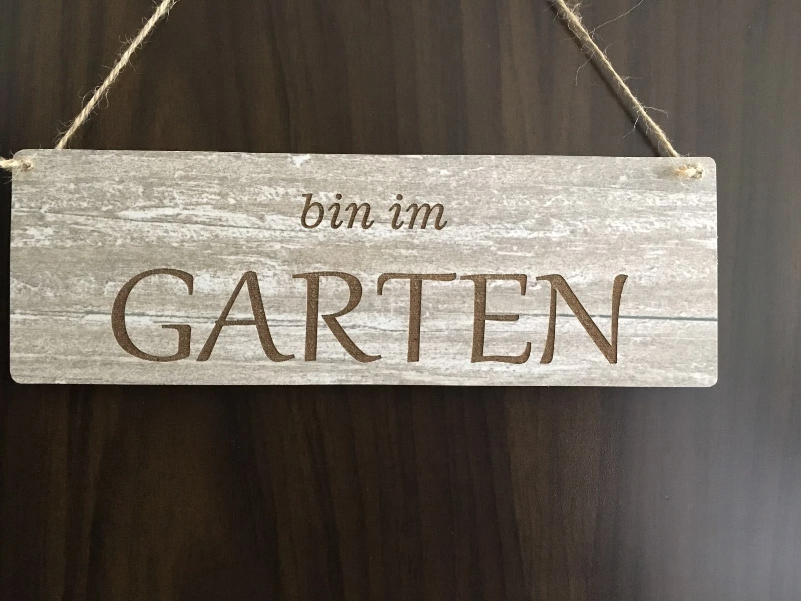 Bin im Garten